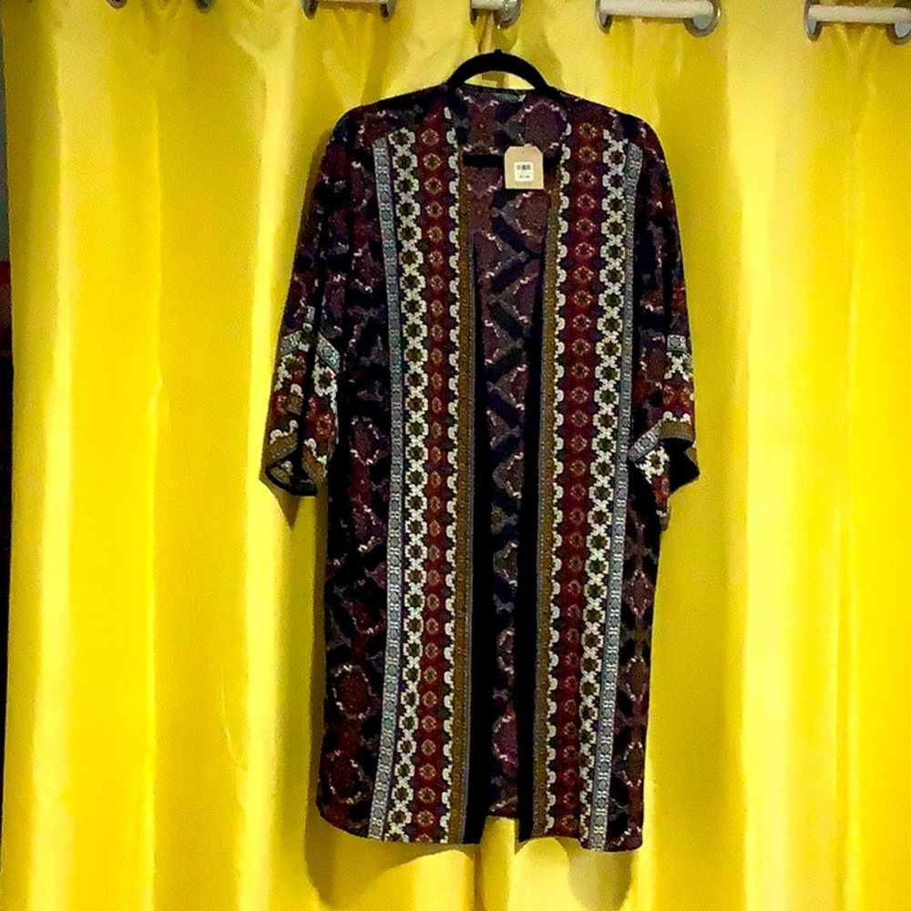 Earthbound Trading CO Floral Duster